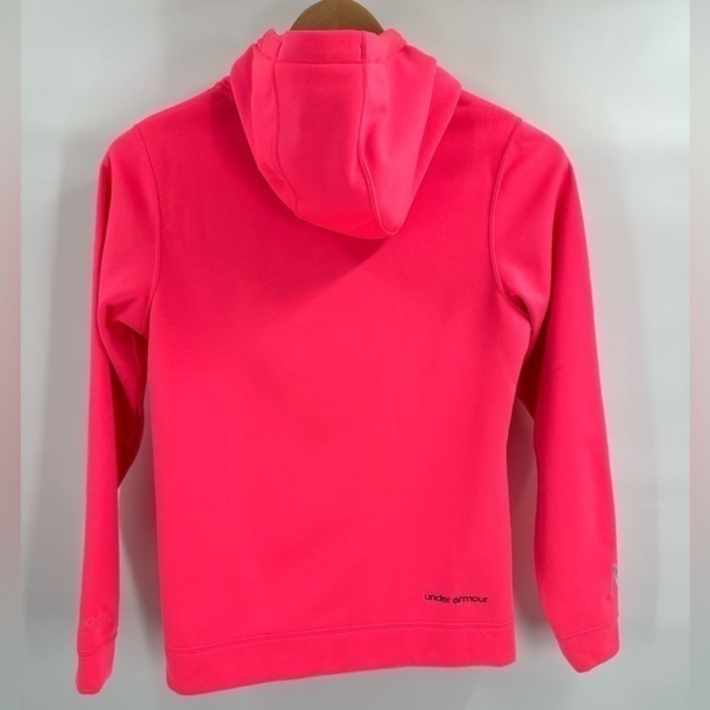 Under Armour Women's ColdGear Hot‎ Pink Hoodie (Small) - Picture 2 of 8
